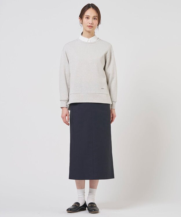 J.PRESS LADIES 【WEB限定カラーあり・2way】エステネージュ TYPEWRITER STRIPE シャツ ホワイト系