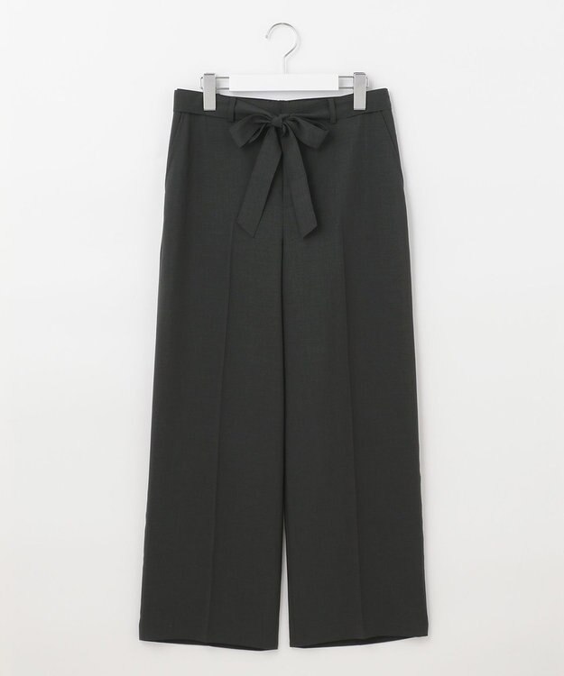 J.PRESS LADIES 【洗える・接触冷感】マルソースパンボイル パンツ グレー系