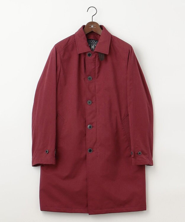 JOSEPH ABBOUD 【撥水/JAPANファブリック】 パウダーツイル コート ワイン系