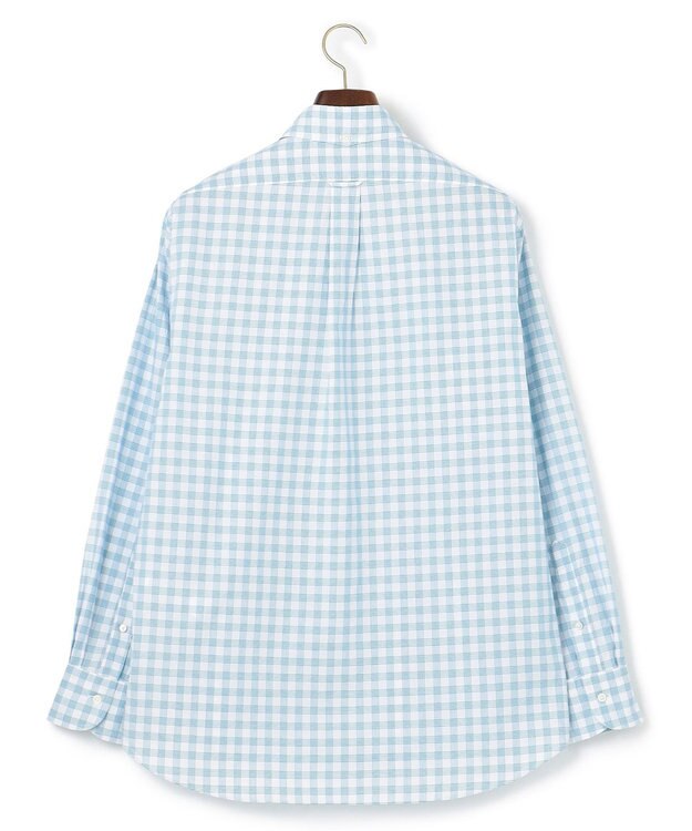 J.PRESS MEN 【WEB・一部店舗限定】オックスチェックシャツ ライトグリーン系3