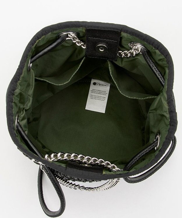 LeSportsac CHAIN CROCHET SM BUCKET/ブラッククロシェ ブラッククロシェ