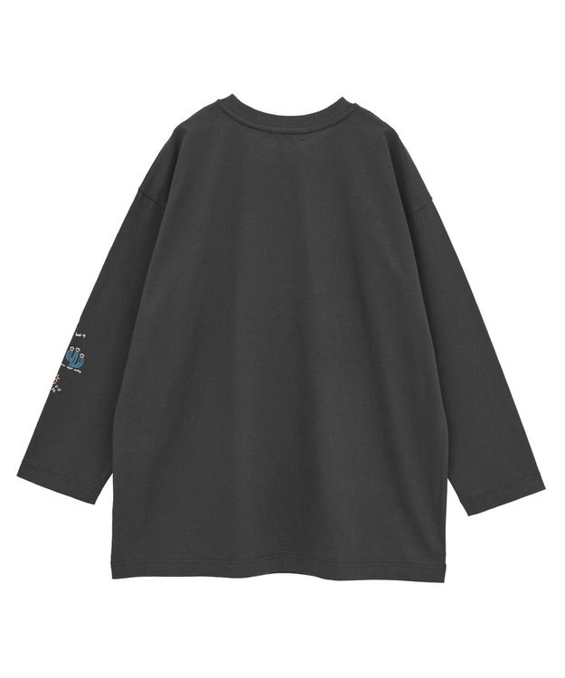 AMERICAN HOLIC SANDAYS ロングTシャツ Charcoal Gray