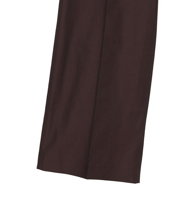 JOSEPH ソフトコットンシルク　ワイドトラウザーズ Ebony