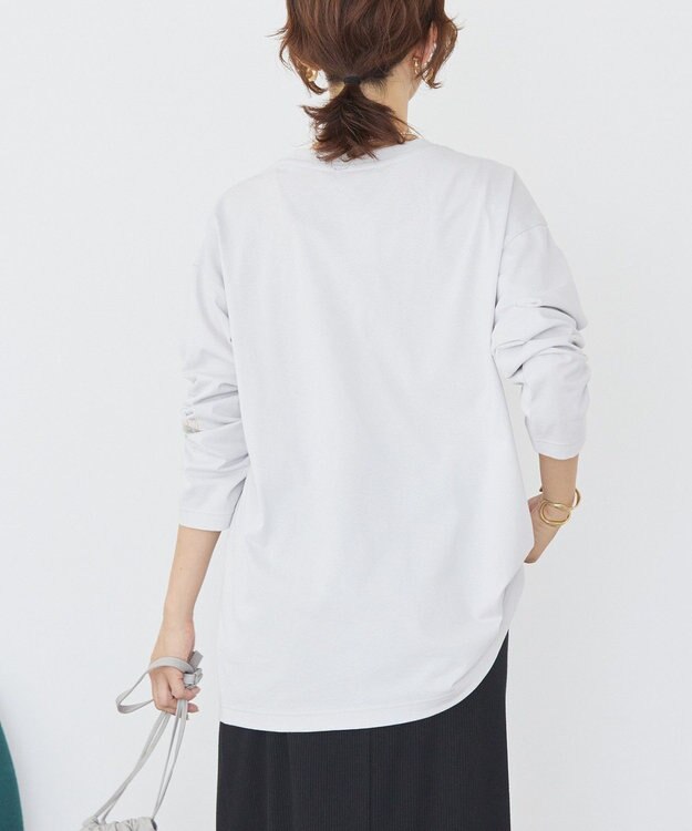 AMERICAN HOLIC SANDAYS ロングTシャツ Light Gray