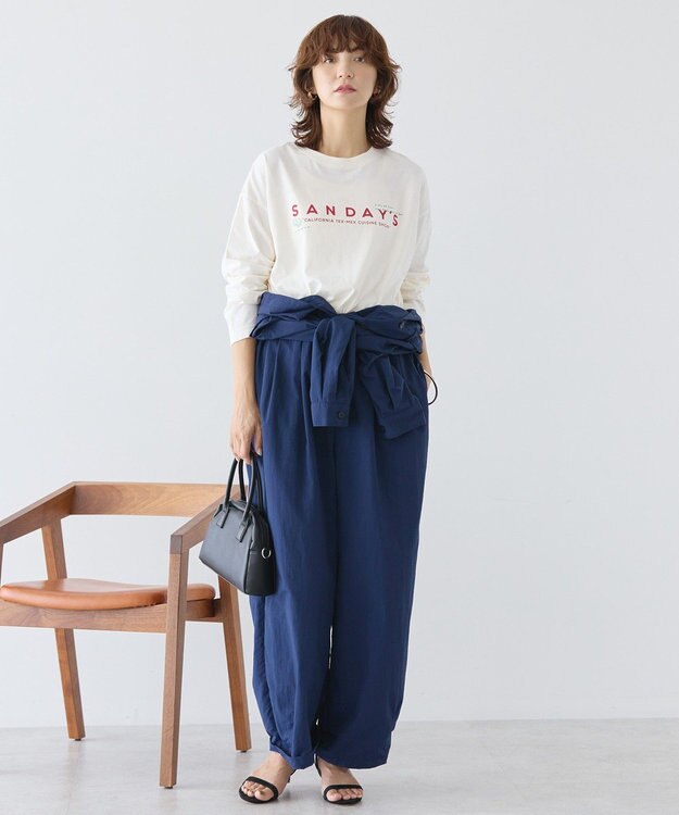 AMERICAN HOLIC SANDAYS ロングTシャツ Off White