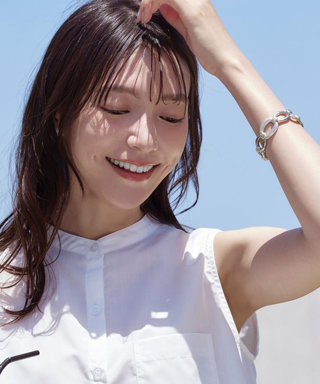 Tiaclasse サークルチェーンブレスレット シルバー