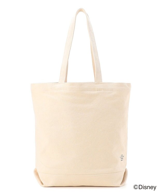 J.PRESS MEN 【DISNEY COLLECTION】【UNISEX】コットンキャンバス トートバック / ミッキーマウス ホワイト系