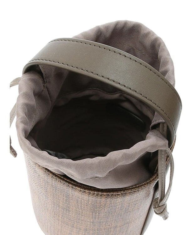 earth music&ecology バケットハンドバッグ Brown