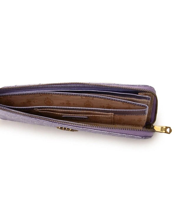 ANNA SUI ドリーミー Lファスナー長財布 パープル