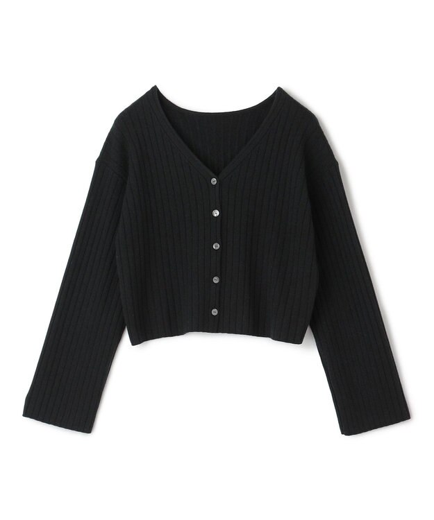 uncrave ウール ナイロン 2WAY ニット（uncrave STANDARD） ブラック