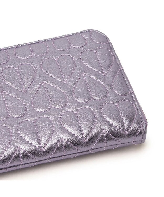 ANNA SUI ドリーミー Lファスナー長財布 パープル