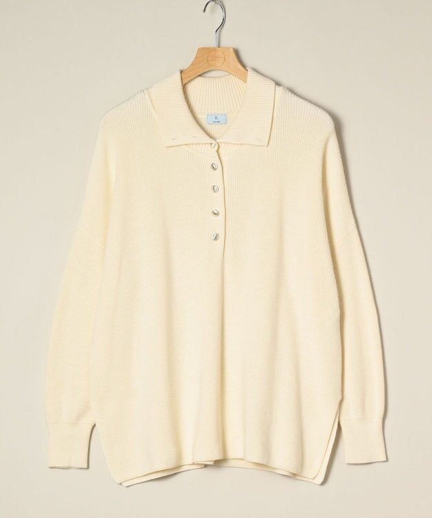 ONWARD Reuse Park 【組曲】ニット春夏 オフホワイト