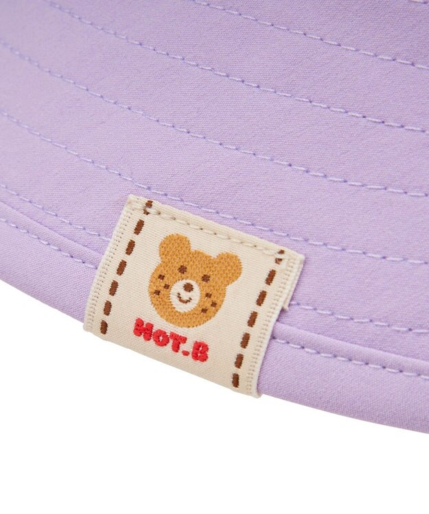 MIKI HOUSE HOT BISCUITS 【48-54cm】 日よけ付き サファリハット サックス