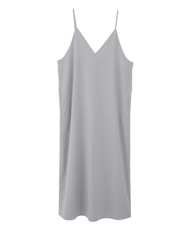 Green Parks Ｖネックキャミワンピース Gray