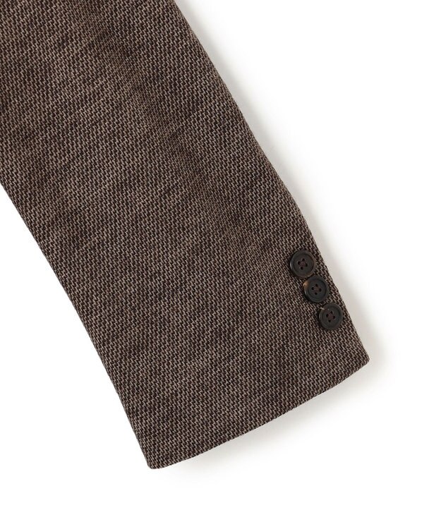 J.PRESS MEN 快適さとエレガンスを纏う【セットアップ対応 / ストレッチ】SOFAニット ハイグレードジャージー ジャケット ブラウン系8