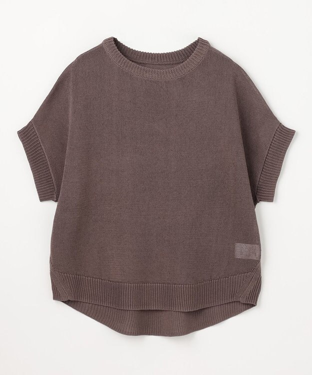 ANY ラミータッチオーバーニット モカ