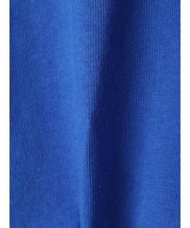 CRAFT STANDARD BOUTIQUE ウ゛ィンテージ風天竺　パール釦クルーカーデＬ／Ｓ Blue