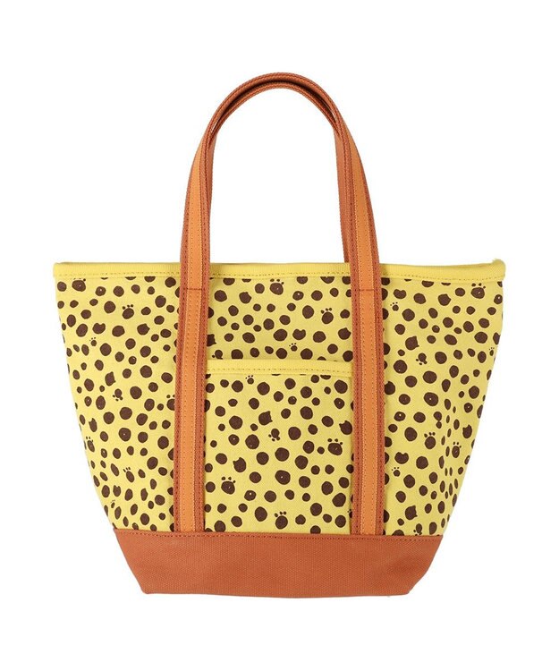 tsumori chisato CARRY コットンポルカドット ハンドバッグ Sサイズ イエロー