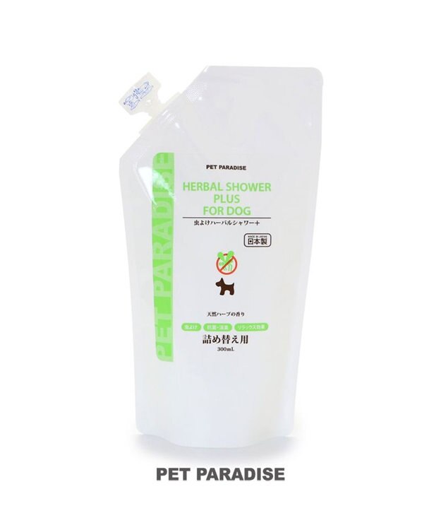 PET PARADISE ペットパラダイス ハーバルシャワー 詰替用 300ｍＬ 黄緑