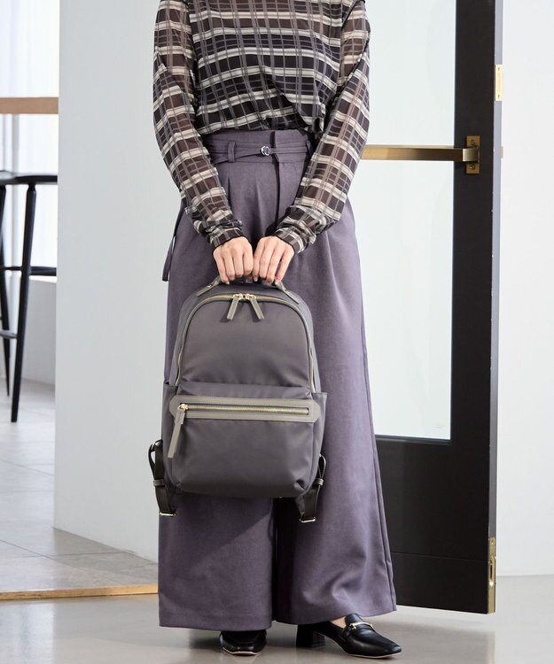 ACE BAGS & LUGGAGE ace. ラポルテム ビジネスリュック 2気室 A4 13.3インチPC収納 15L 68521 エース グレー