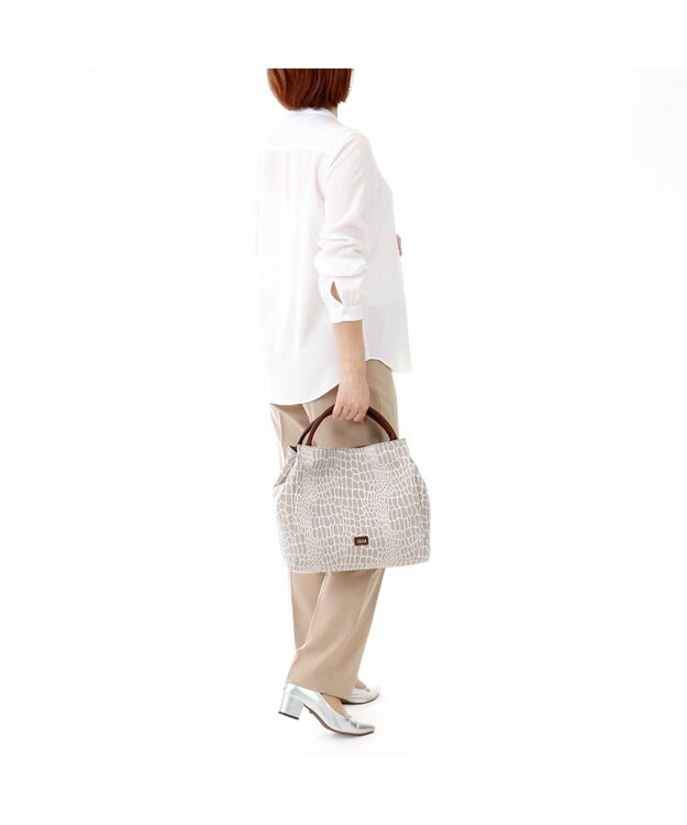 IBIZA ココディーロ　ハンドバッグ ベージュ