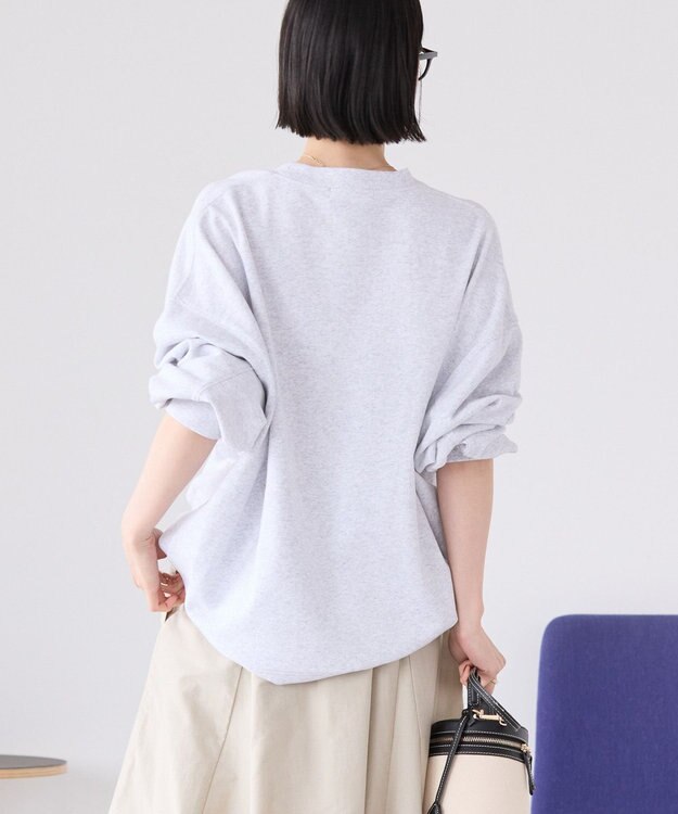 AMERICAN HOLIC カレッジロゴ裏毛プルオーバー Gray Mixture