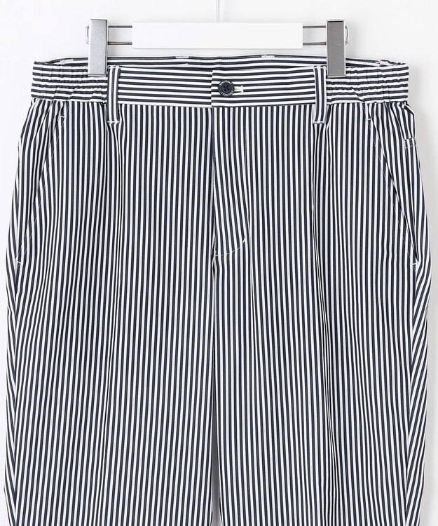 23区GOLF 【MEN】ドライタッチ細ストライプ柄パンツ ネイビー系2