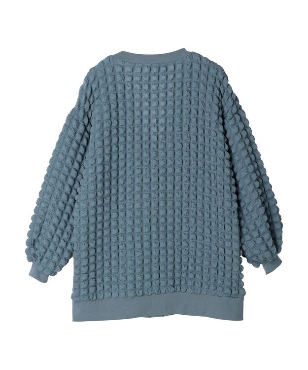 Green Parks ・ＲＡＹ　ＣＡＳＳＩＮ　ポップコーンカーディガン Blue