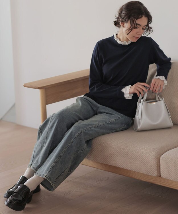 組曲 ノットデザインMINI バッグ シルバー系