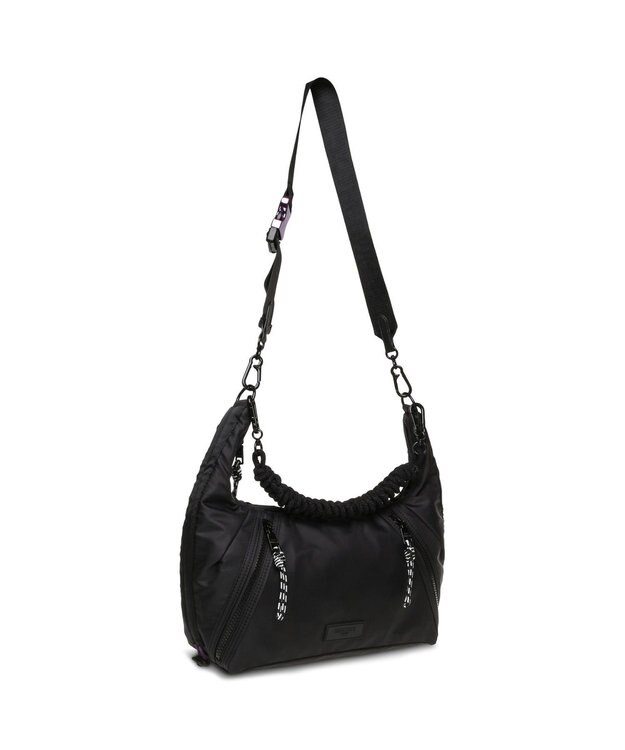 STEVE MADDEN BSYNTH ナイロンクロスボディバッグ ブラック