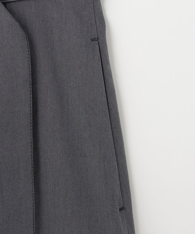 自由区 【カタログ掲載・接触冷感・UVカット・洗える】デニムライクボトムフレア スカート インディゴ