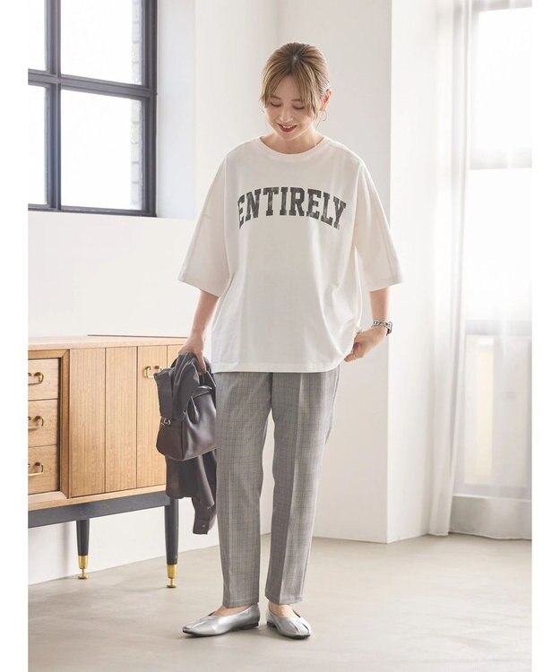 AMERICAN HOLIC ＢＩＧロゴカットプルオーバー Off White