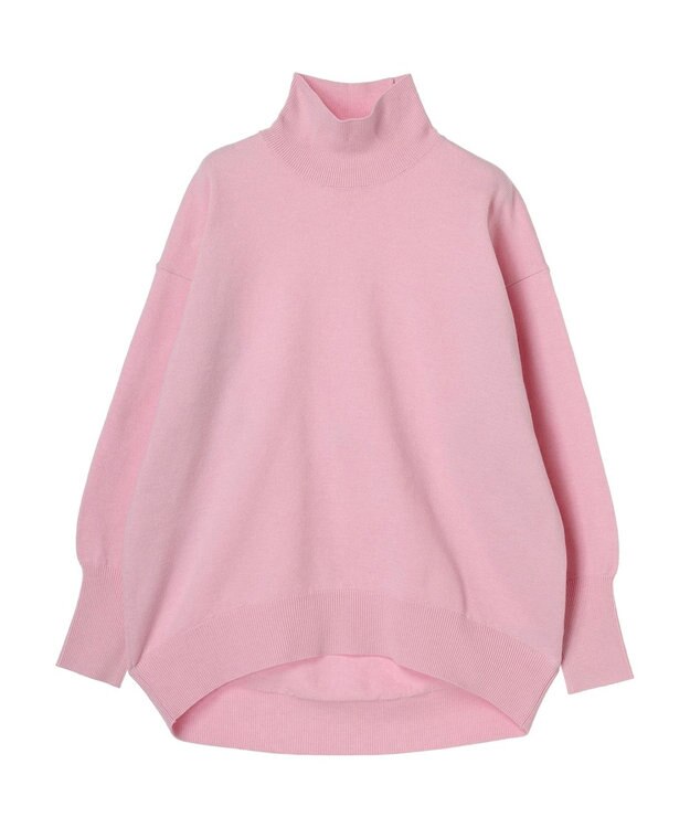 Green Parks もちやわ　モックネックプルオーバー Pink