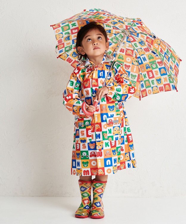 MIKI HOUSE HOT BISCUITS 【ミキハウス】 かさ マルチカラー