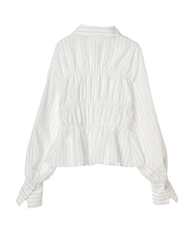 earth music&ecology ビスチェライクシャーリングシャツ（ストライプ） Stripe