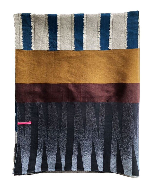 POLS キュプラロングストール ブルー