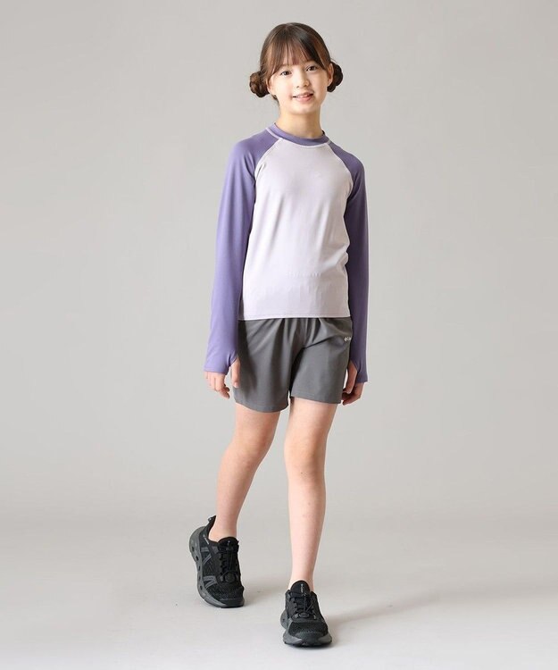 Columbia Columbia/ キッズアイテム/ サンディショアロングスリーブサンガード /コロンビア Lavender Pearl Stormwatch