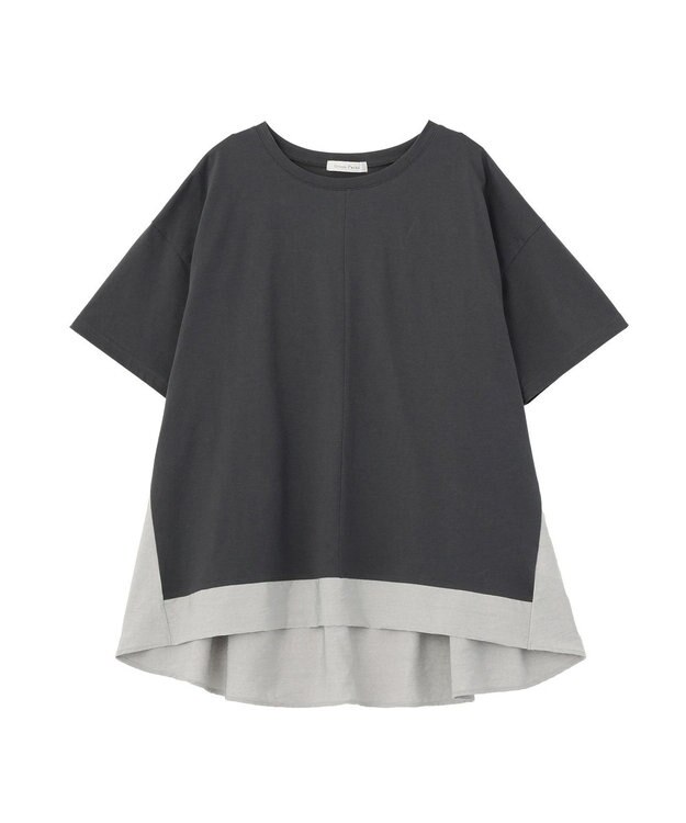 Green Parks バックタックドッキングプルオーバー Gray