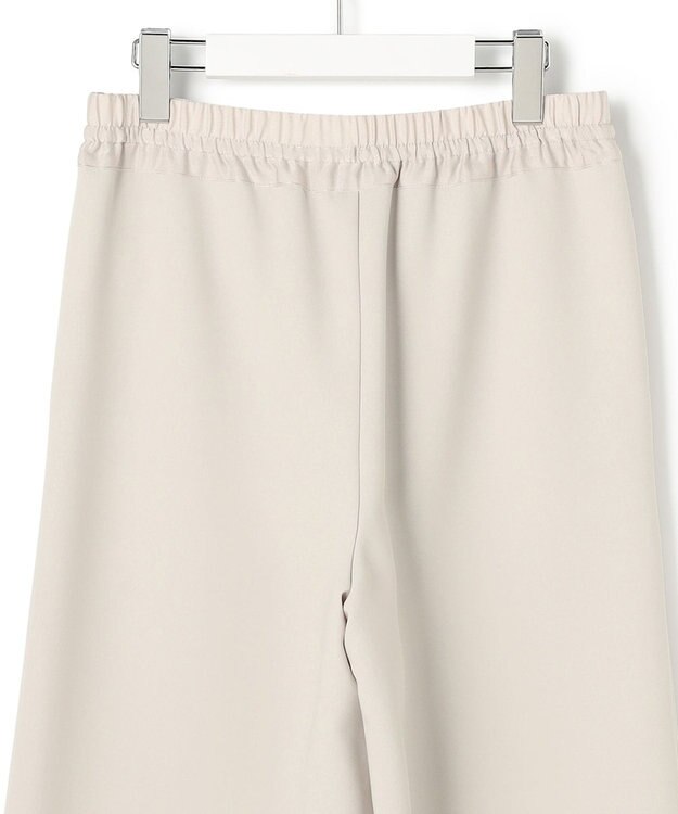 23区 L ストレッチダブルクロス ワイドパンツ ベージュ