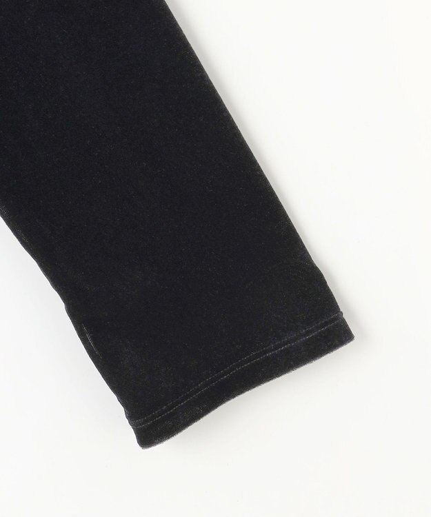 #Newans 【洗濯機可／ 前後着用可】 シアーベロアプルオーバー ブラック