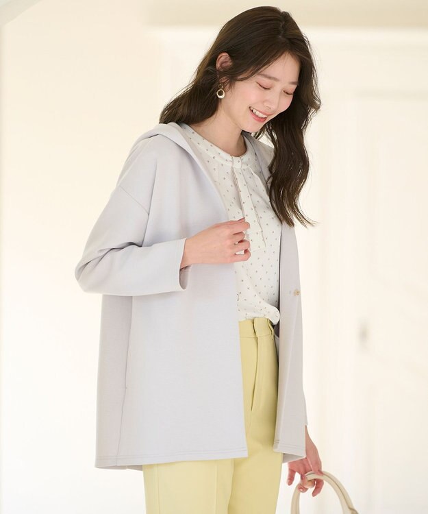 ANY SIS 【洗える】スポンディッシュ コーディガン アイスグレー