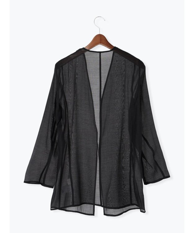 Te chichi シアーノーカラーシャツ ブラック