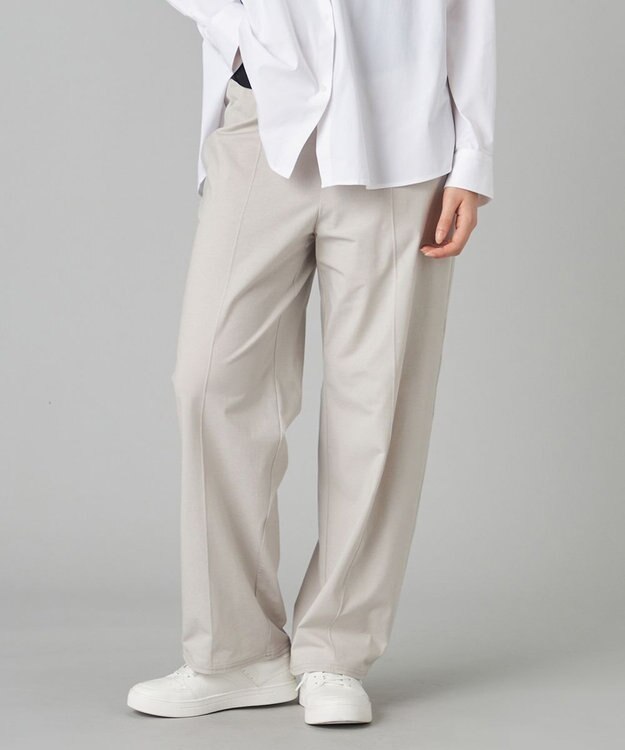 Chacott Chacott BALANCE EasyCare+ストレートパンツ グレージュ