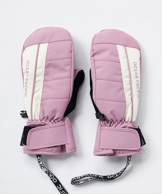 OP／FILA 【ocean pacific】 スノーグローブ スマホタッチ可能 ピンク