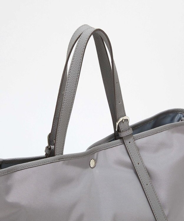 TOPKAPI 【Breath TOPKAPI】撥水 2way A4 トートバッグ / ミニポーチセット グレー