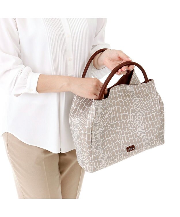 IBIZA ココディーロ　ハンドバッグ ベージュ