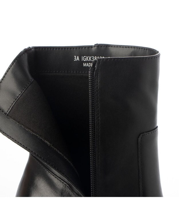 ing <ing>ウエスタン調カジュアルブーツ ブラック