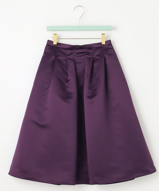 TOCCA 【洗える】CRYSTAL RIVER スカート パープル系