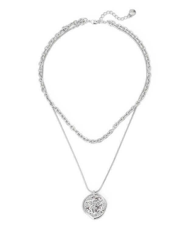 23区 【Oggi10月号掲載】シーリング 2WAY ネックレス シルバー系