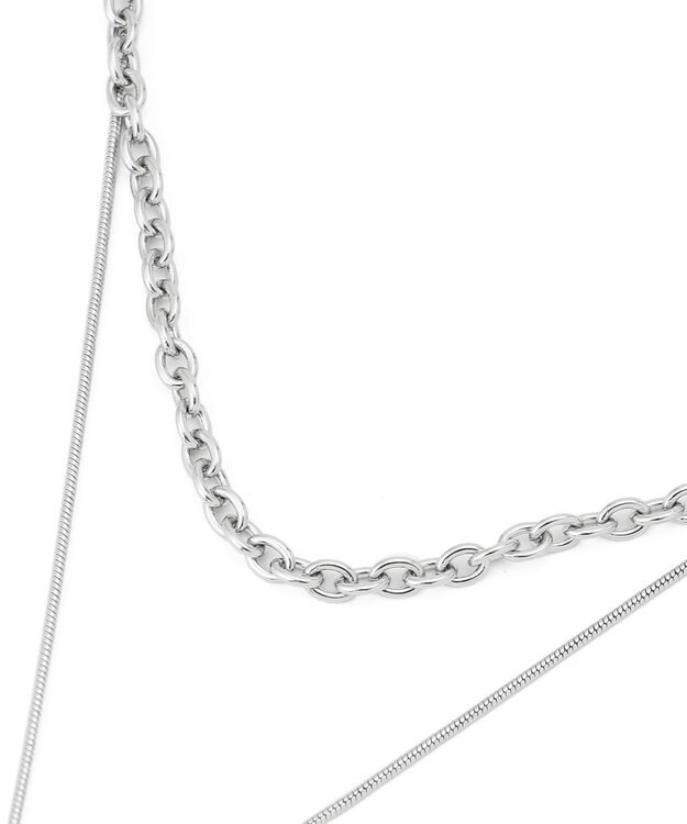 23区 【Oggi10月号掲載】シーリング 2WAY ネックレス シルバー系